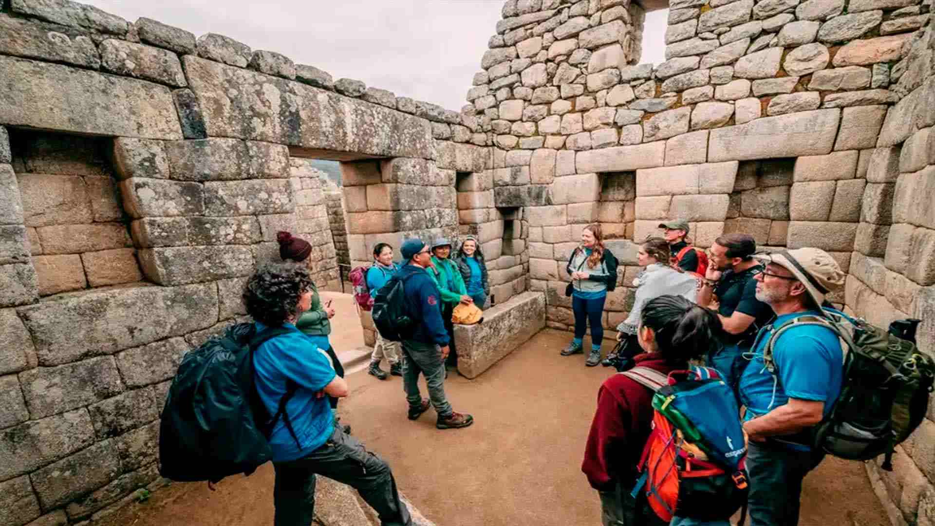Arriving at Machu Picchu Citadel Salkantay and Inca Trail 5 days