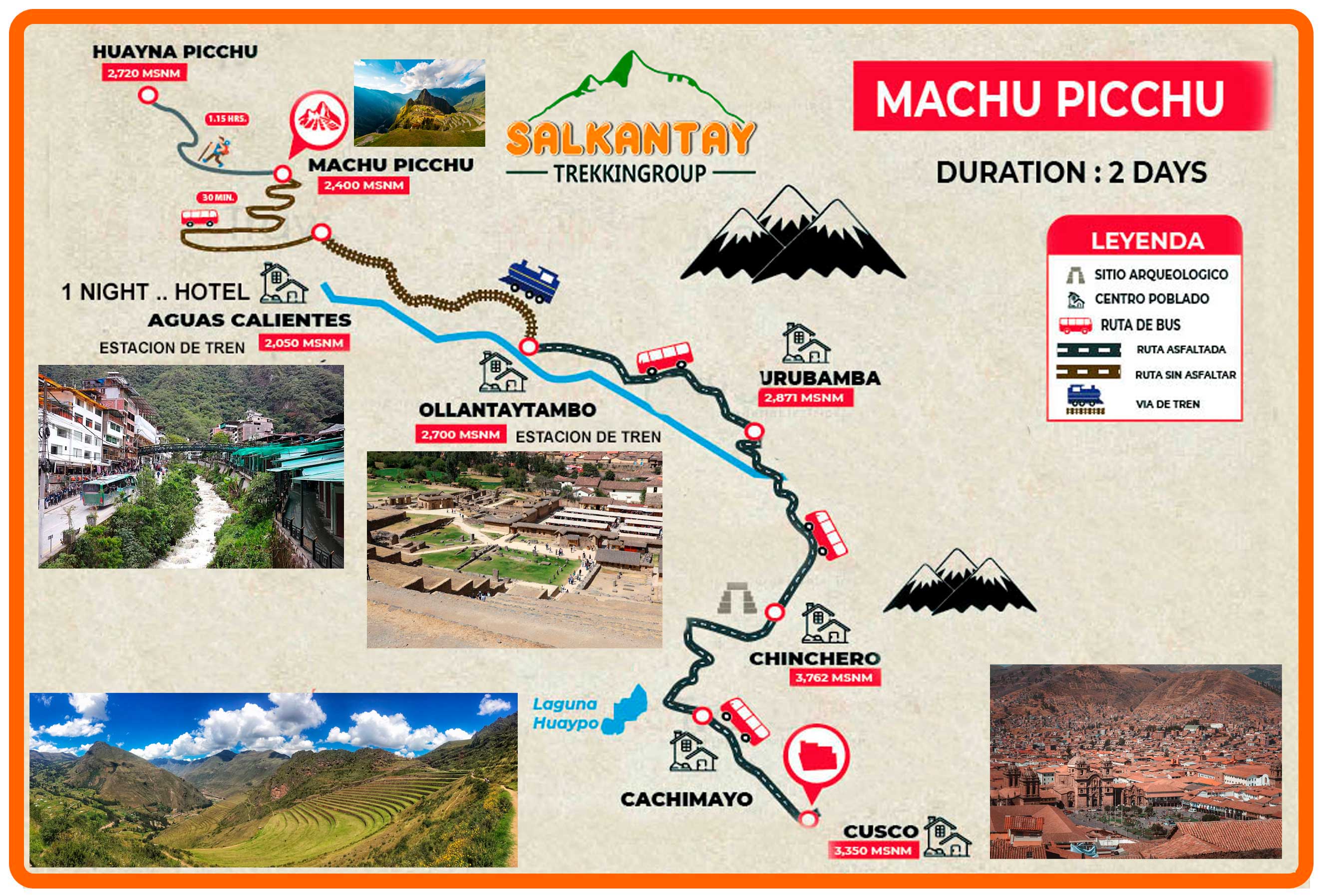 Tours Machu picchu by train - Salkantay Trekking Group